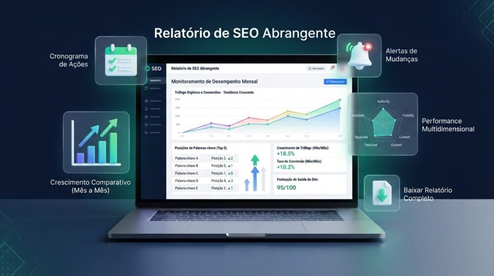 Monitoramento de SEO e Relatórios de Performance