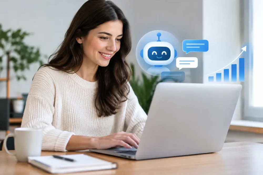 Como um chatbot aumenta conversão no seu site